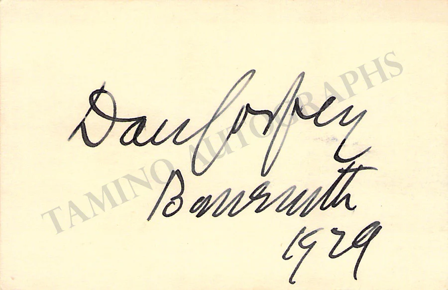 Opera Singers - Signatures Lot I 1910s-1930s - Image 41