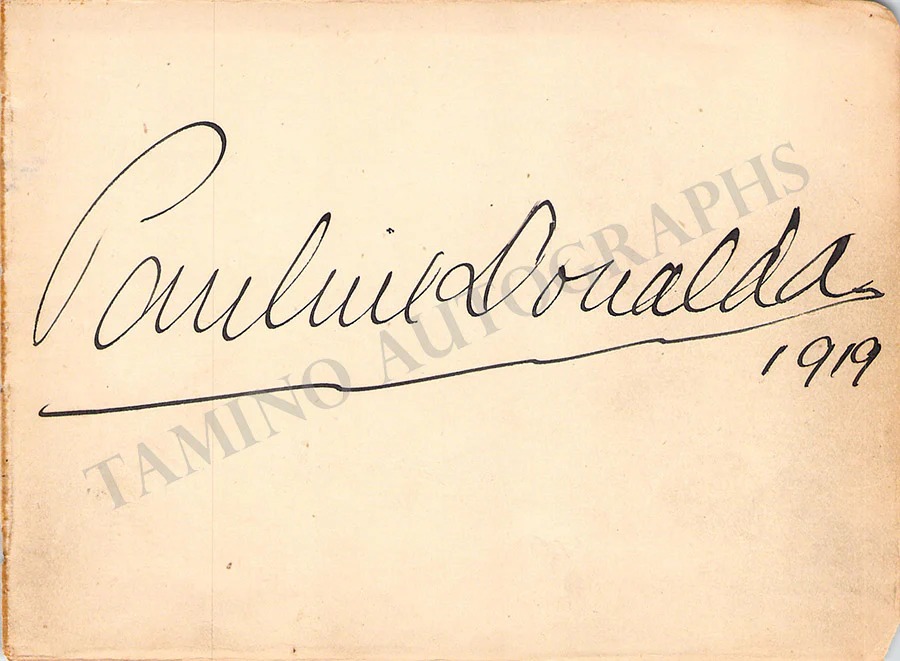 Opera Singers - Signatures Lot I 1910s-1930s - Image 7