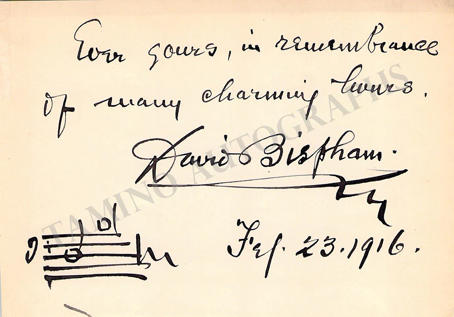 Opera Singers - Signatures Lot (III) 1910s-1930s - Image 62