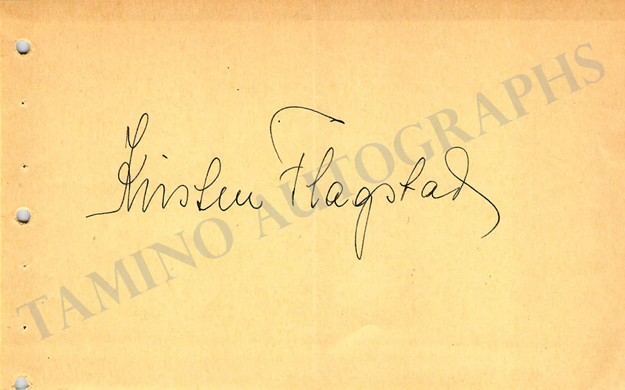 Opera Singers - Lot of 400+ Signed Album Pages - Image 134