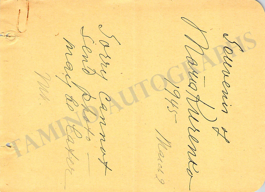 Opera Singers - Lot of 400+ Signed Album Pages - Image 66