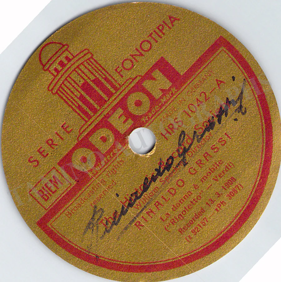 Opera Singers - Signed Record Labels - Image 25