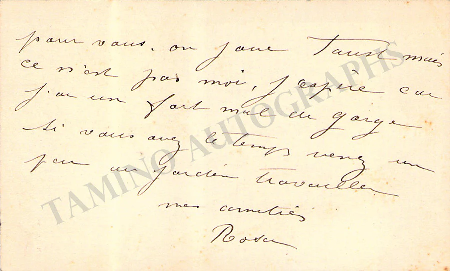 Opera Singers - Signed Vintage Visiting Cards I (A - D) - Image 24