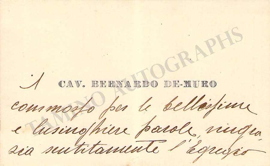 Opera Singers - Signed Vintage Visiting Cards I (A - D) - Image 47