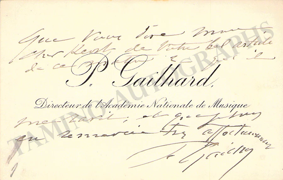 Opera Singers - Signed Vintage Visiting Cards (E - H) - Image 104