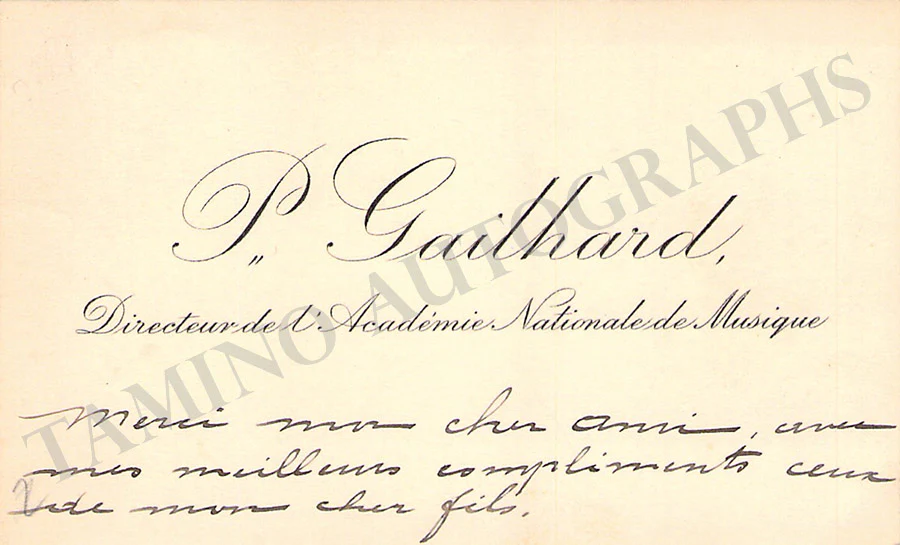 Opera Singers - Signed Vintage Visiting Cards (E - H) - Image 105