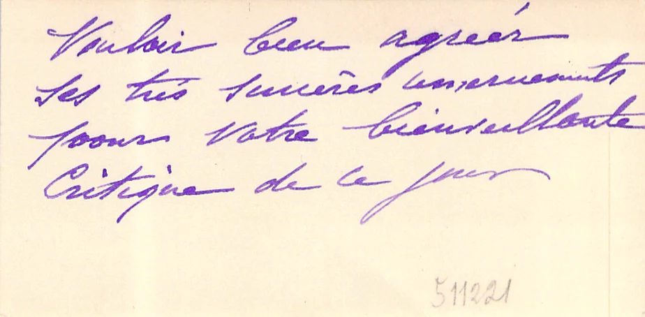 Opera Singers - Signed Vintage Visiting Cards (E - H) - Image 13