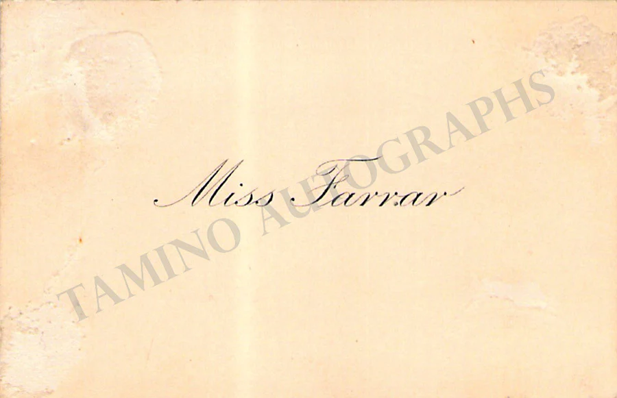 Opera Singers - Signed Vintage Visiting Cards (E - H) - Image 29