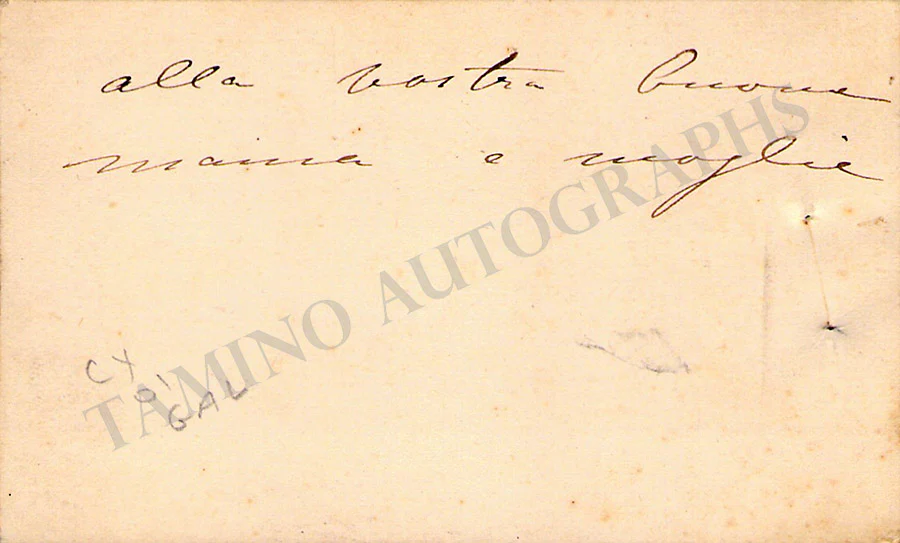 Opera Singers - Signed Vintage Visiting Cards (E - H) - Image 34