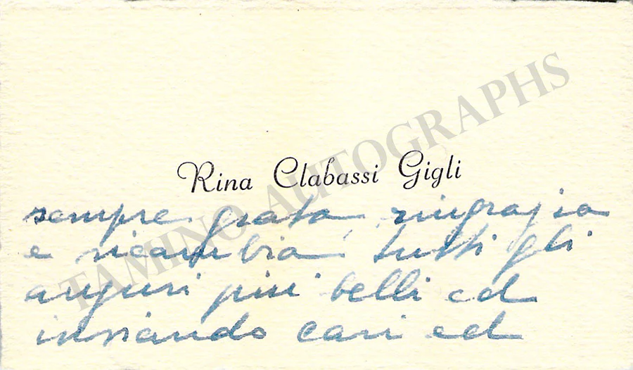 Opera Singers - Signed Vintage Visiting Cards (E - H) - Image 40
