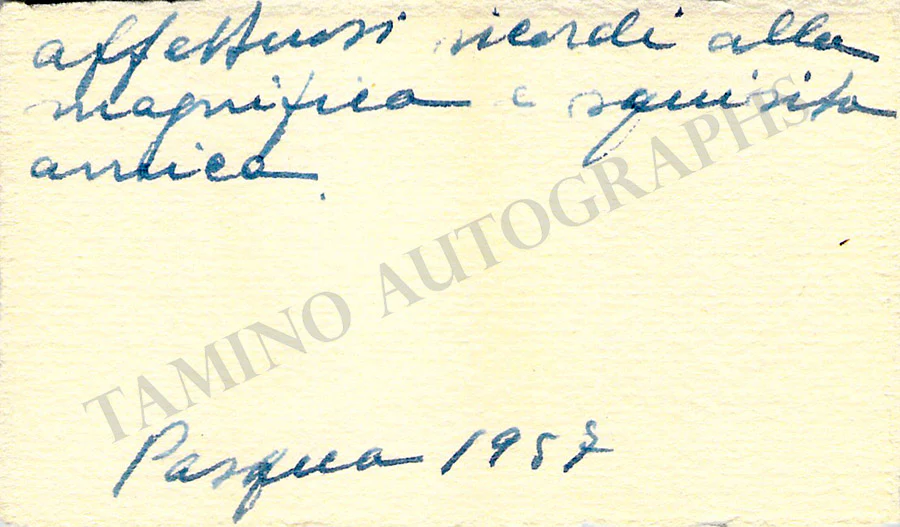 Opera Singers - Signed Vintage Visiting Cards (E - H) - Image 41