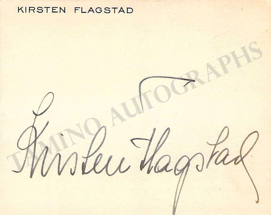Opera Singers - Signed Vintage Visiting Cards (E - H) - Image 51