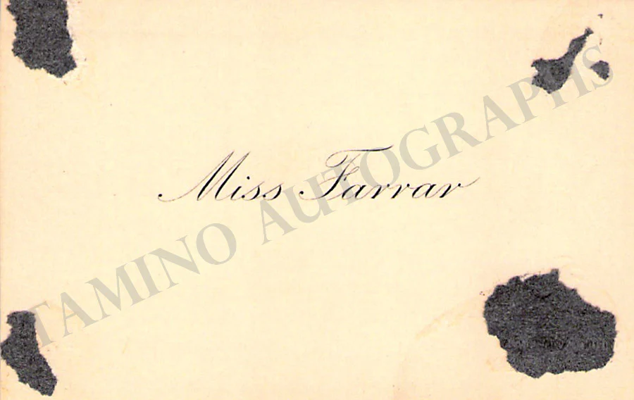 Opera Singers - Signed Vintage Visiting Cards (E - H) - Image 64