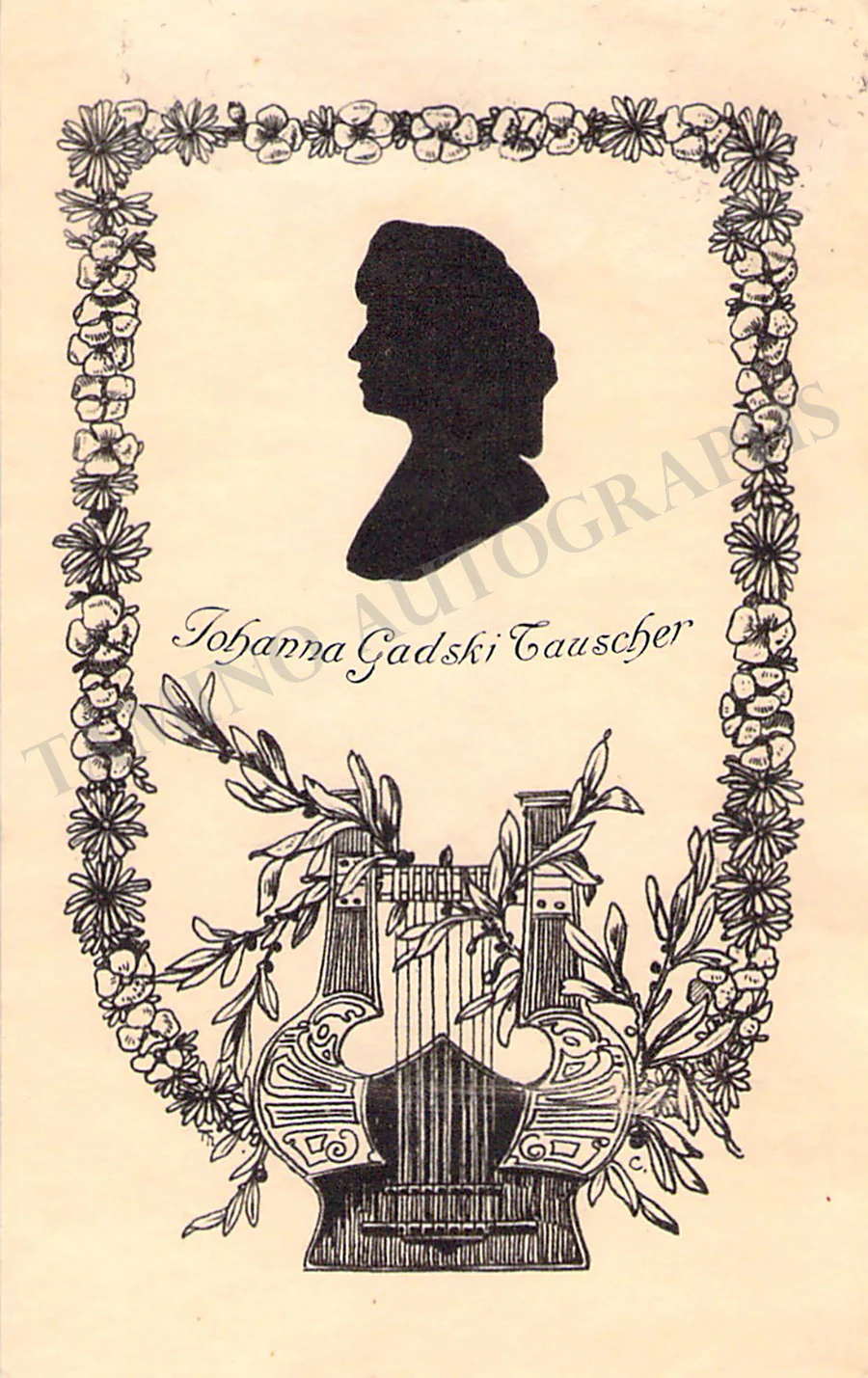 Opera Singers - Signed Vintage Visiting Cards (E - H) - Image 69