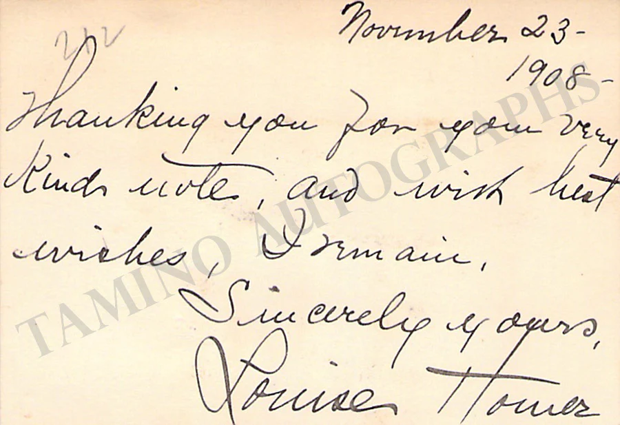 Opera Singers - Signed Vintage Visiting Cards (E - H) - Image 86