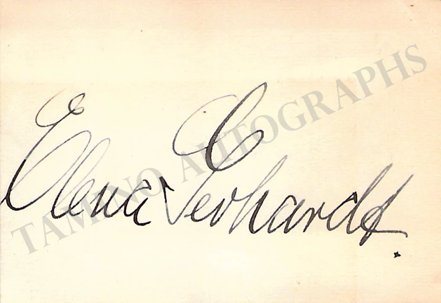 Opera Singers - Signed Vintage Visiting Cards (E - H) - Image 87