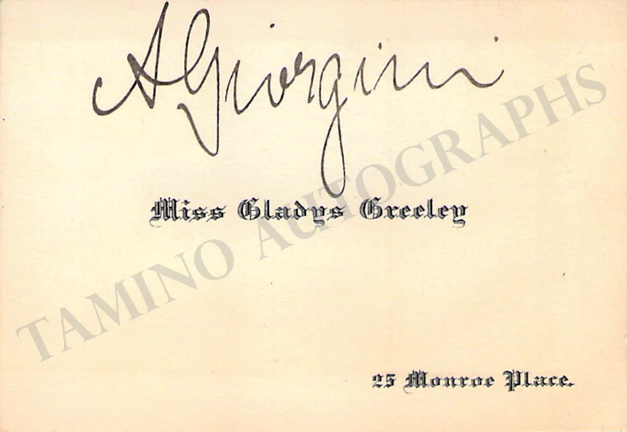 Opera Singers - Signed Vintage Visiting Cards (E - H) - Image 91