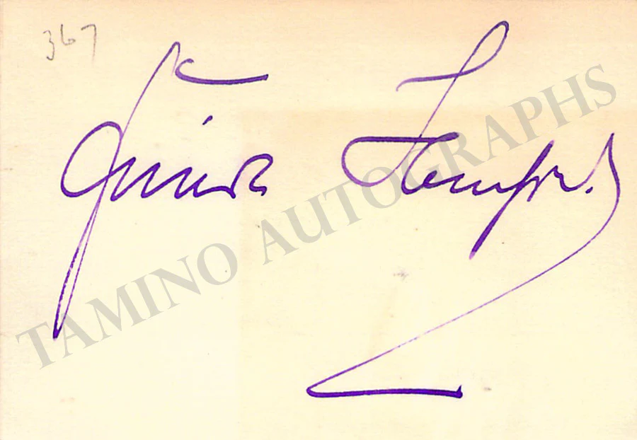 Opera Singers - Signed Vintage Visiting Cards (E - H) - Image 98