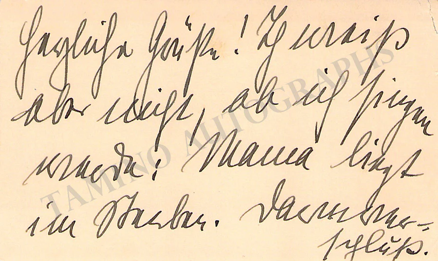 Opera Singers - Signed Vintage Visiting Cards (I - L) - Image 27