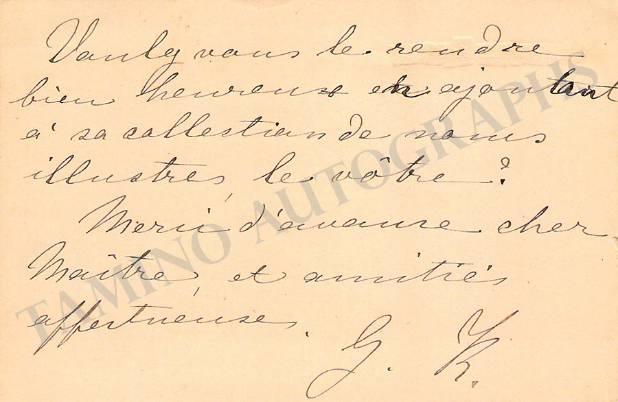 Opera Singers - Signed Vintage Visiting Cards (I - L) - Image 40