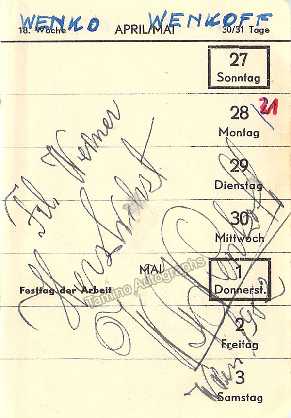 Opera Singers - Lot of 100+ Signatures - Image 102