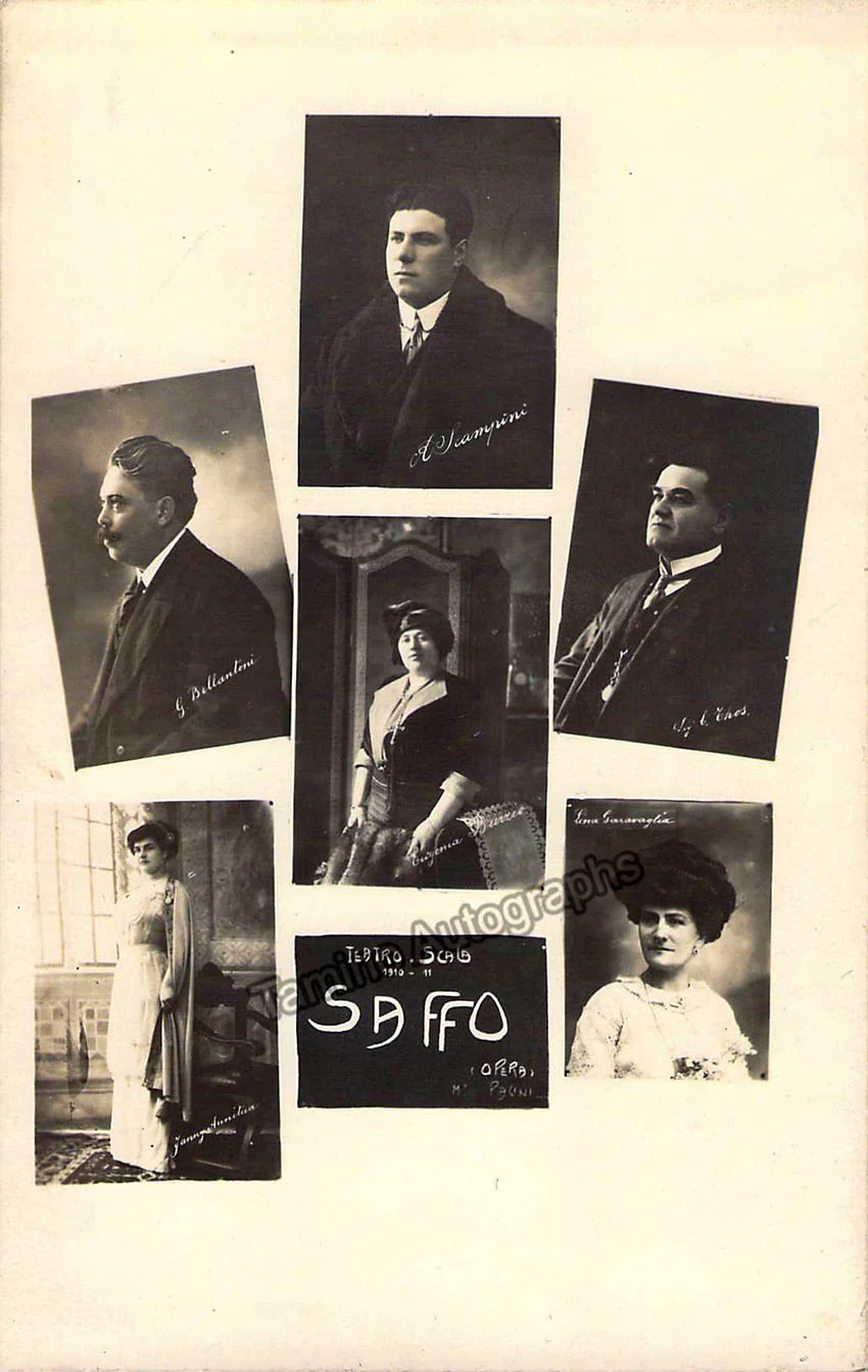 Opera Singers - Lot of 17 Composite Photographs - Image 14
