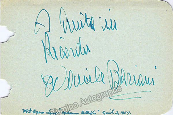 Opera Singers - Lot of 24 Signatures - Image 5