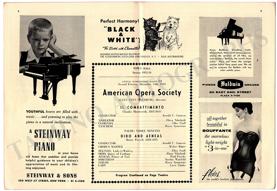 Opera Singers - Lot of 30+ Programs and Flyers - Image 119