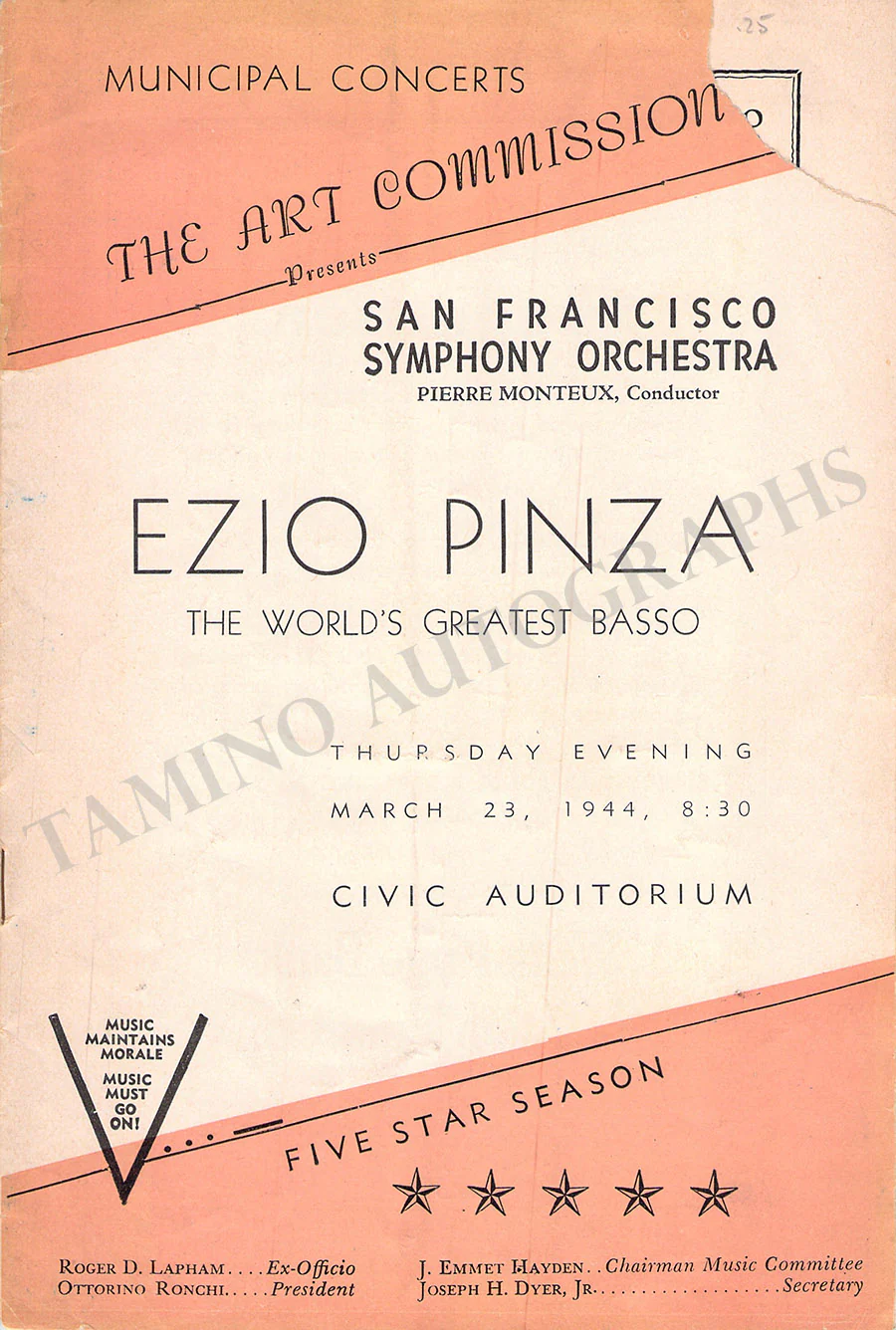 Opera Singers - Lot of 30+ Programs and Flyers - Image 30