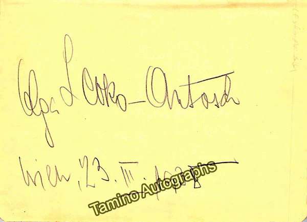 Opera Singers - Lot of 43 Signatures - Image 36