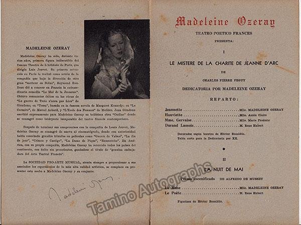 Opera Singers - Lot of 8 Signed Programs Havana 1940s-1950s - Image 9