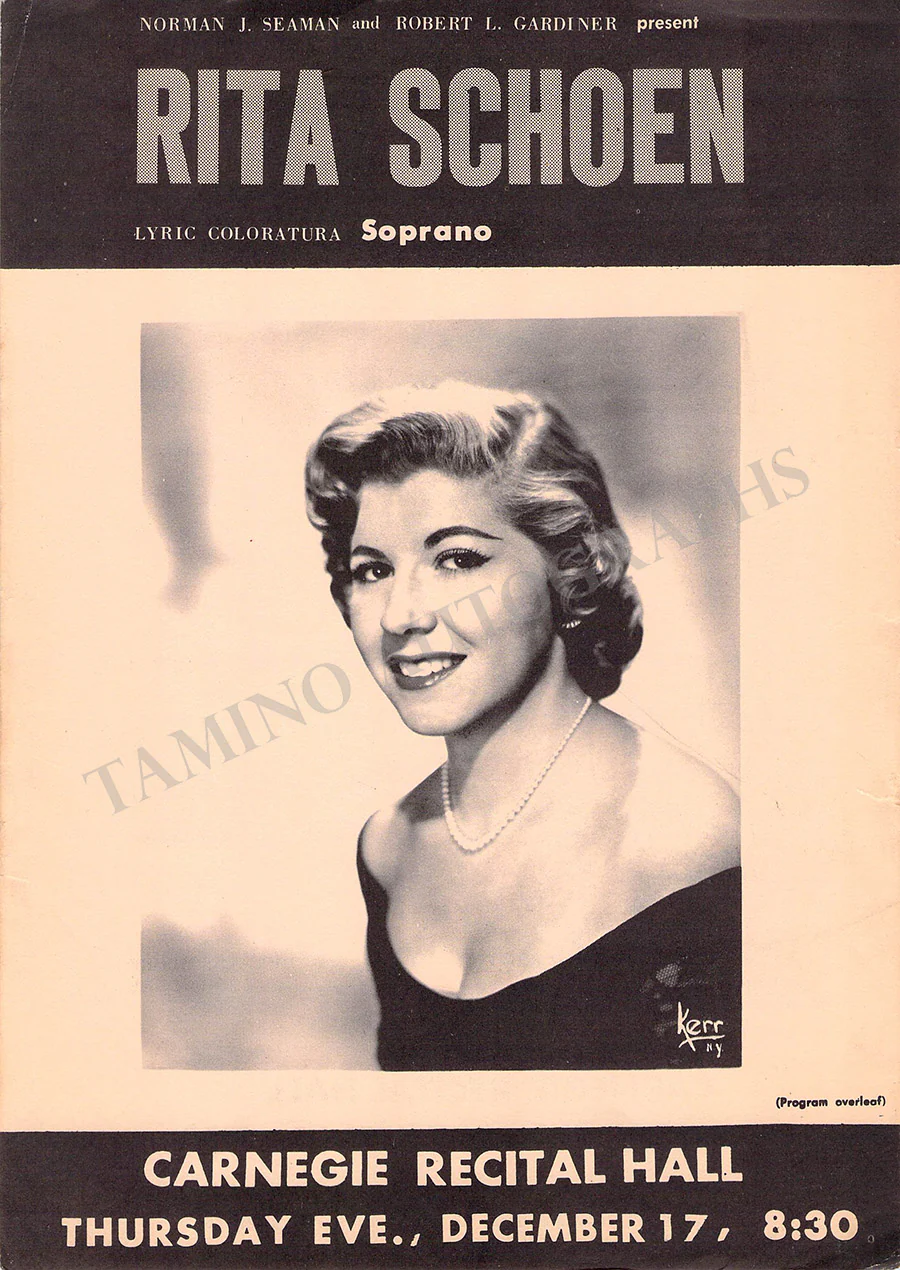 Opera Singers - Lot of 240+ Playbills - Image 155