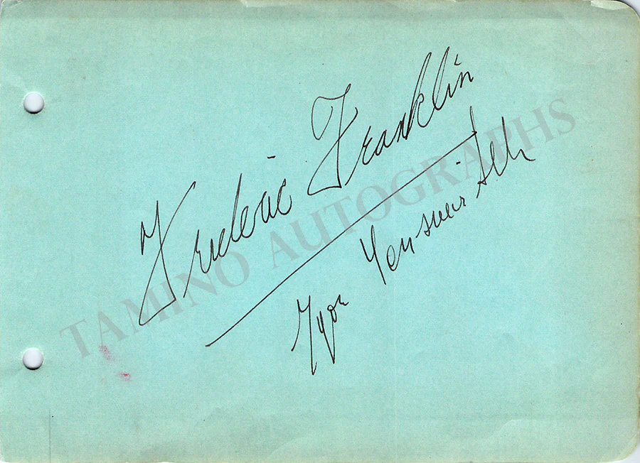 Opera Singers - Signatures 1930s-1940s (Lot 1) - Image 38