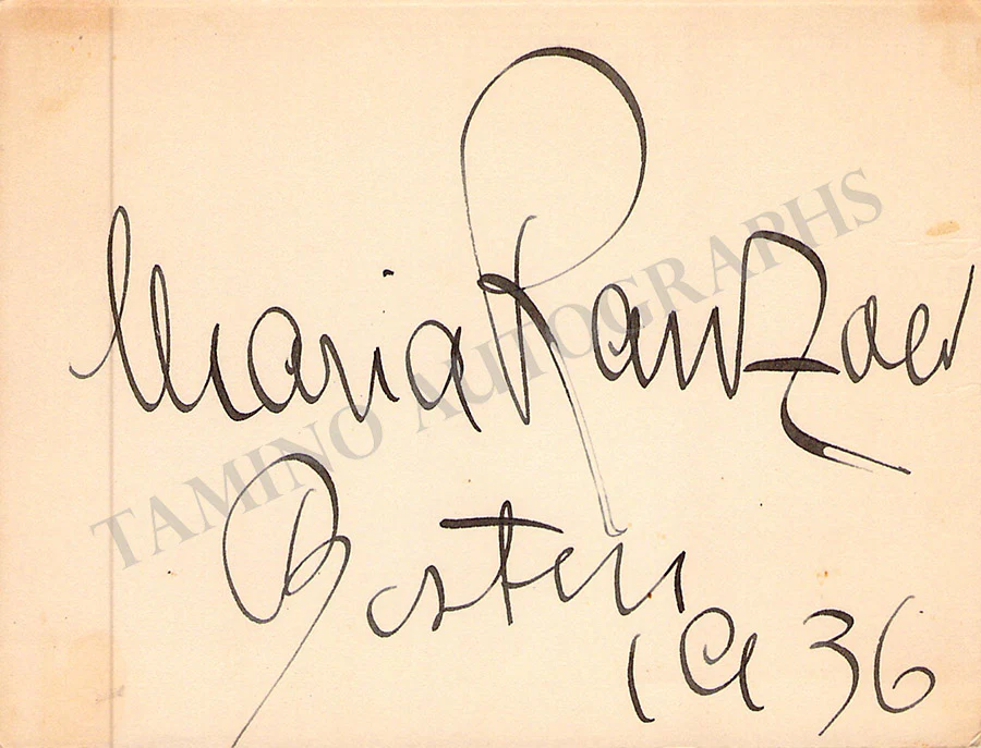 Opera Singers - Signatures 1930s-1940s (Lot 1) - Image 41