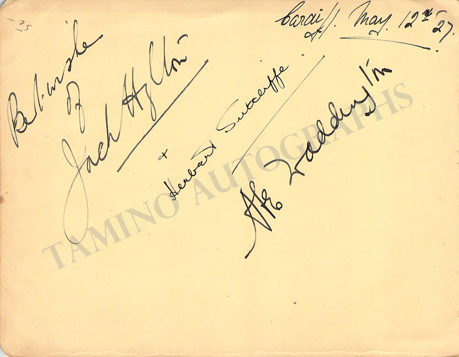 Opera Singers - Signatures 1930s-1940s (Lot 1) - Image 6