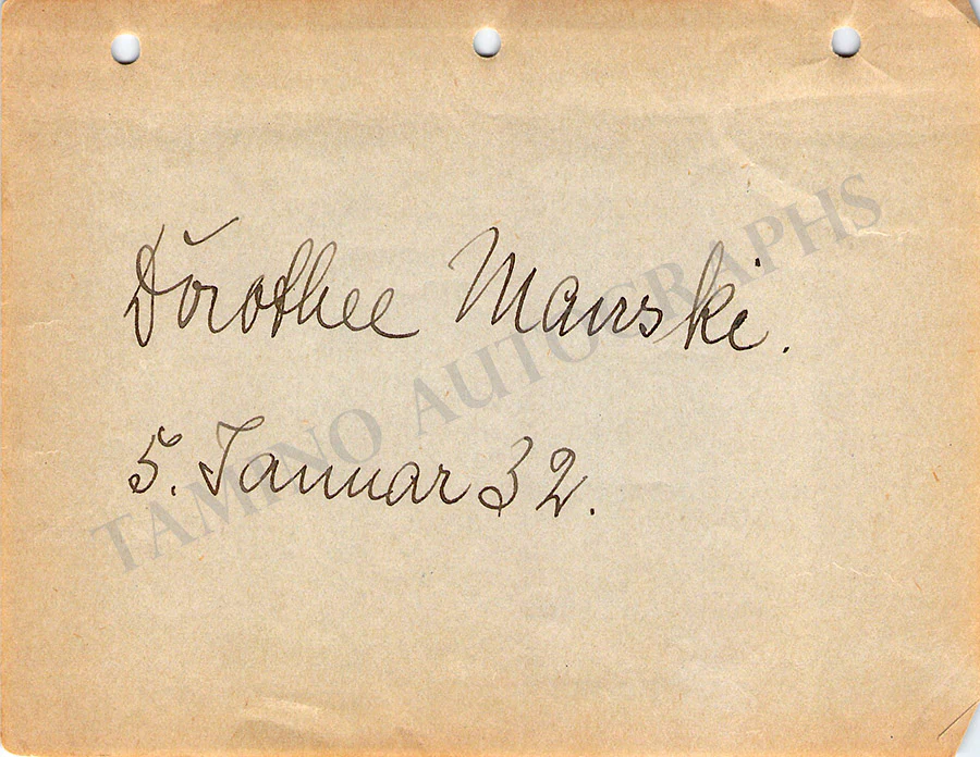 Opera Singers - Signatures 1930s - 1940s (Lot 3) - Image 54