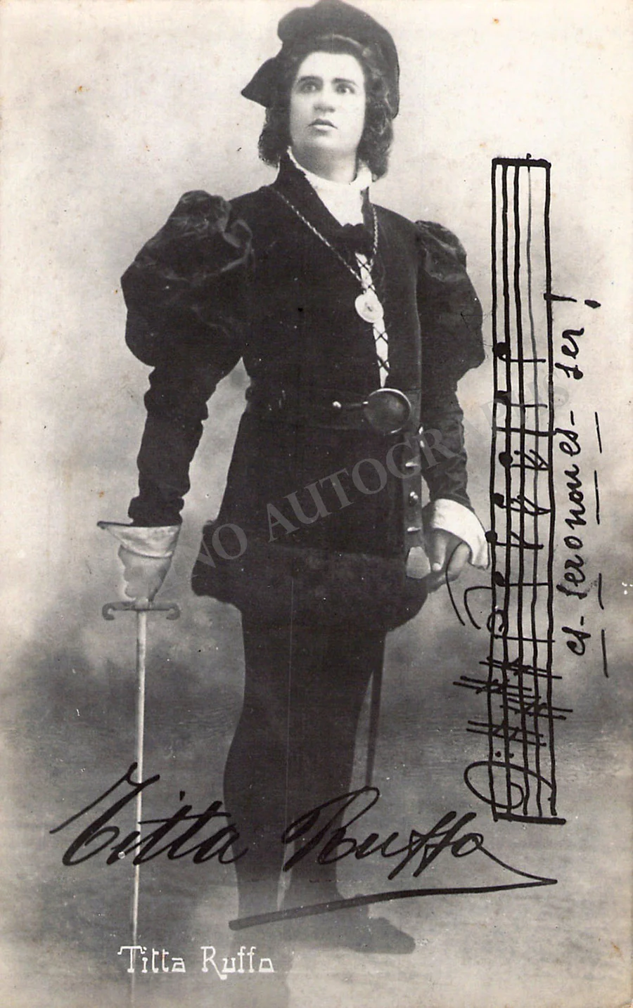 Opera Singers - Lot of 218 Unsigned Vintage Photo Postcards - Image 62