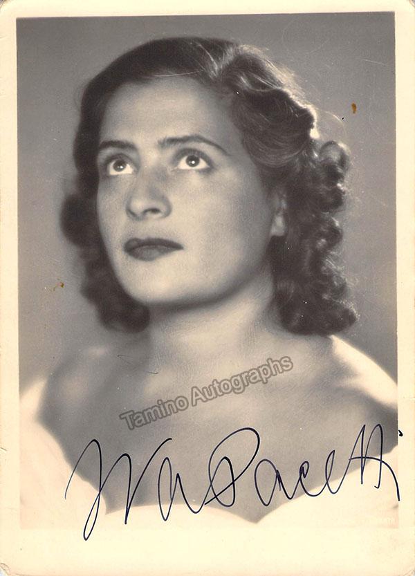 PACETTI, Iva (Various Autographs)