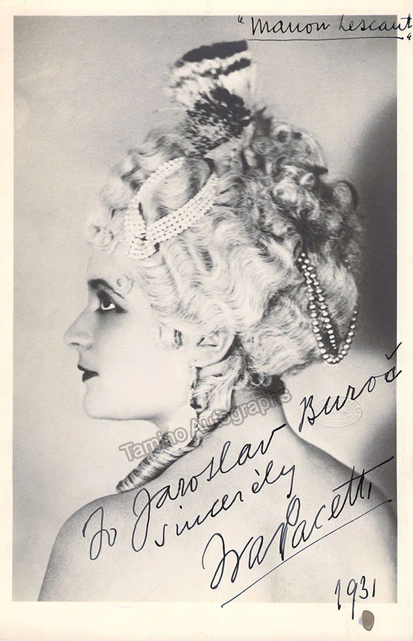 PACETTI, Iva (Various Autographs) - Image 8