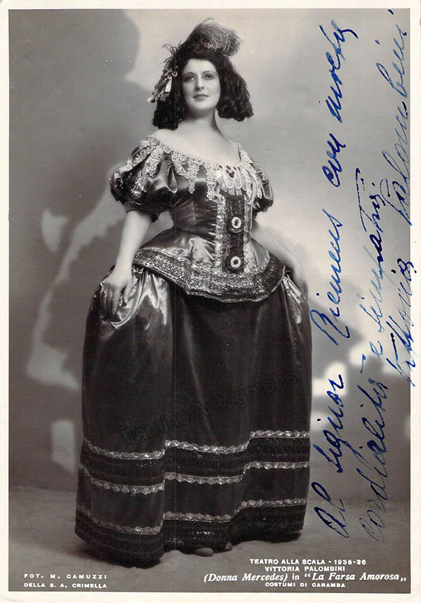 PALOMBINI, Vittoria - Various Autographs - Image 3