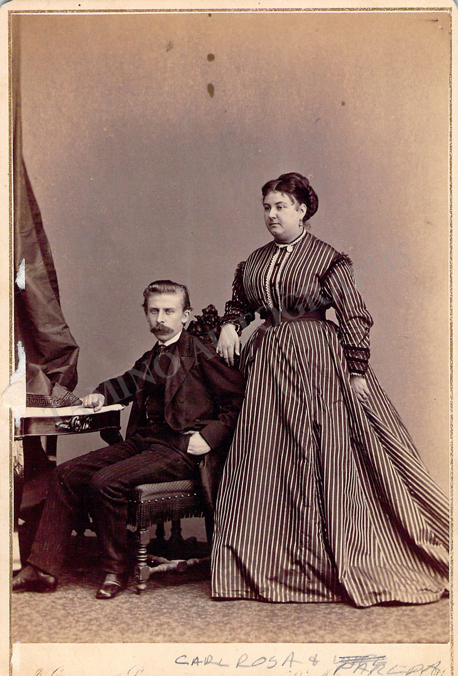 Parepa-Rosa, Euphrosyne - Rosa, Carl - Cabinet Photograph