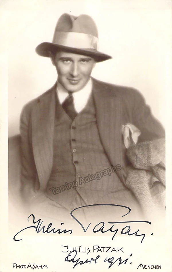 PATZAK, Julius (Various Autographs) - Image 9