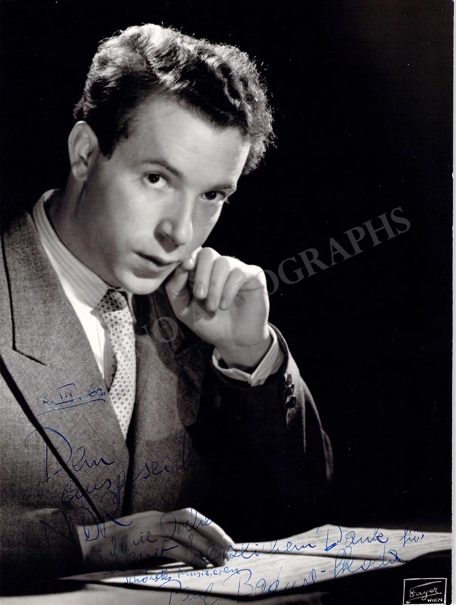 Badura-Skoda, Paul - Various Autographs - Image 2