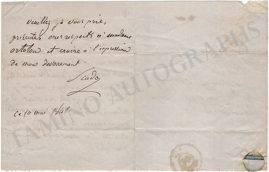 Scudo, Paul - Set of 4 Autograph Letters Signed - Image 2