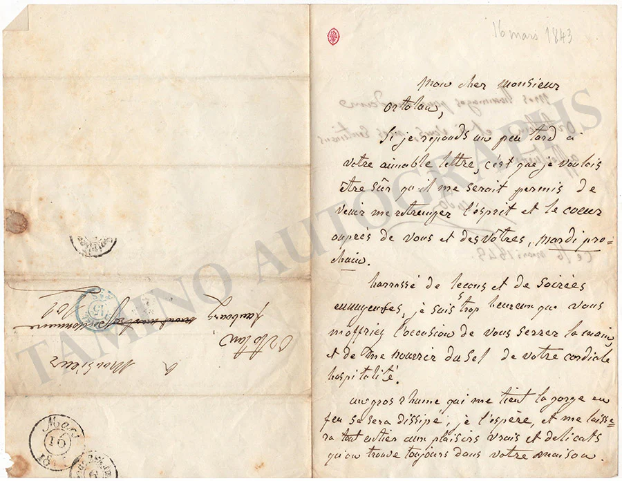 Scudo, Paul - Set of 4 Autograph Letters Signed - Image 3