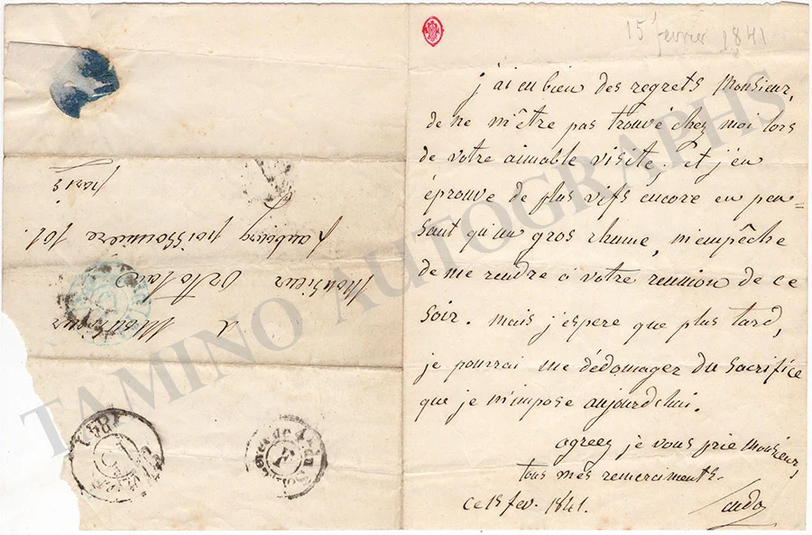 Scudo, Paul - Set of 4 Autograph Letters Signed - Image 6