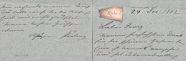 Lucca, Pauline - Autograph Manuscripts (Various Options) - Image 6