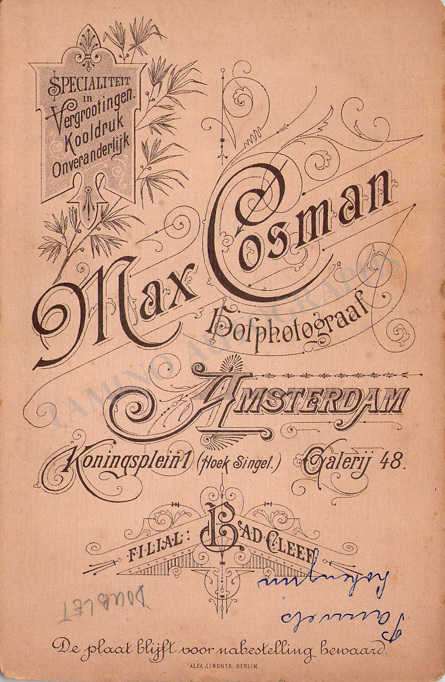 Pauwels, Desire - Cabinet Photograph as Lohengrin - Image 2