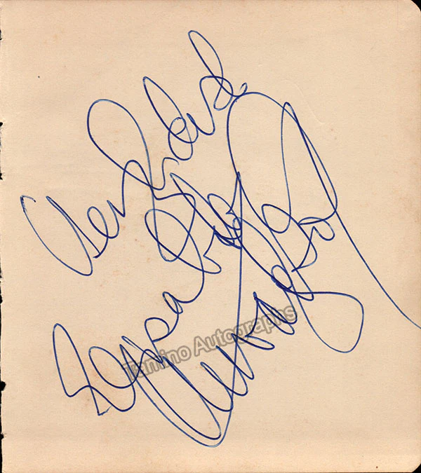 Penderecki, Krzysztof - Autograph Music Quote 1969 + Schwarzkopf, Elisabeth - 2 Signatures on Album Page - Image 2