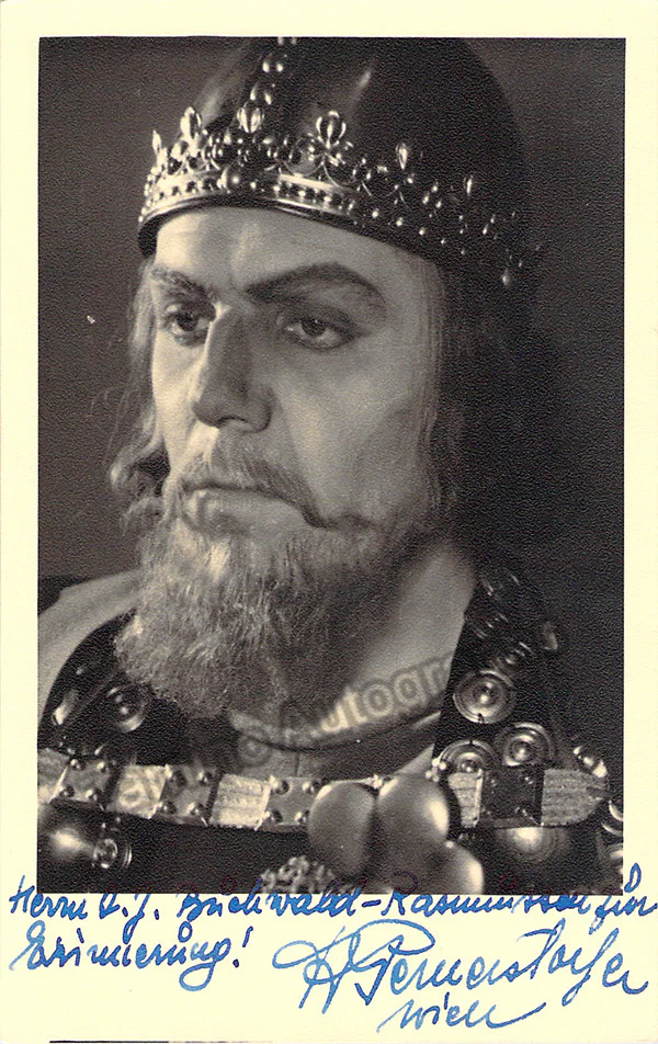 PERNERSTORFER, Alois (Various Autographs) - Image 4